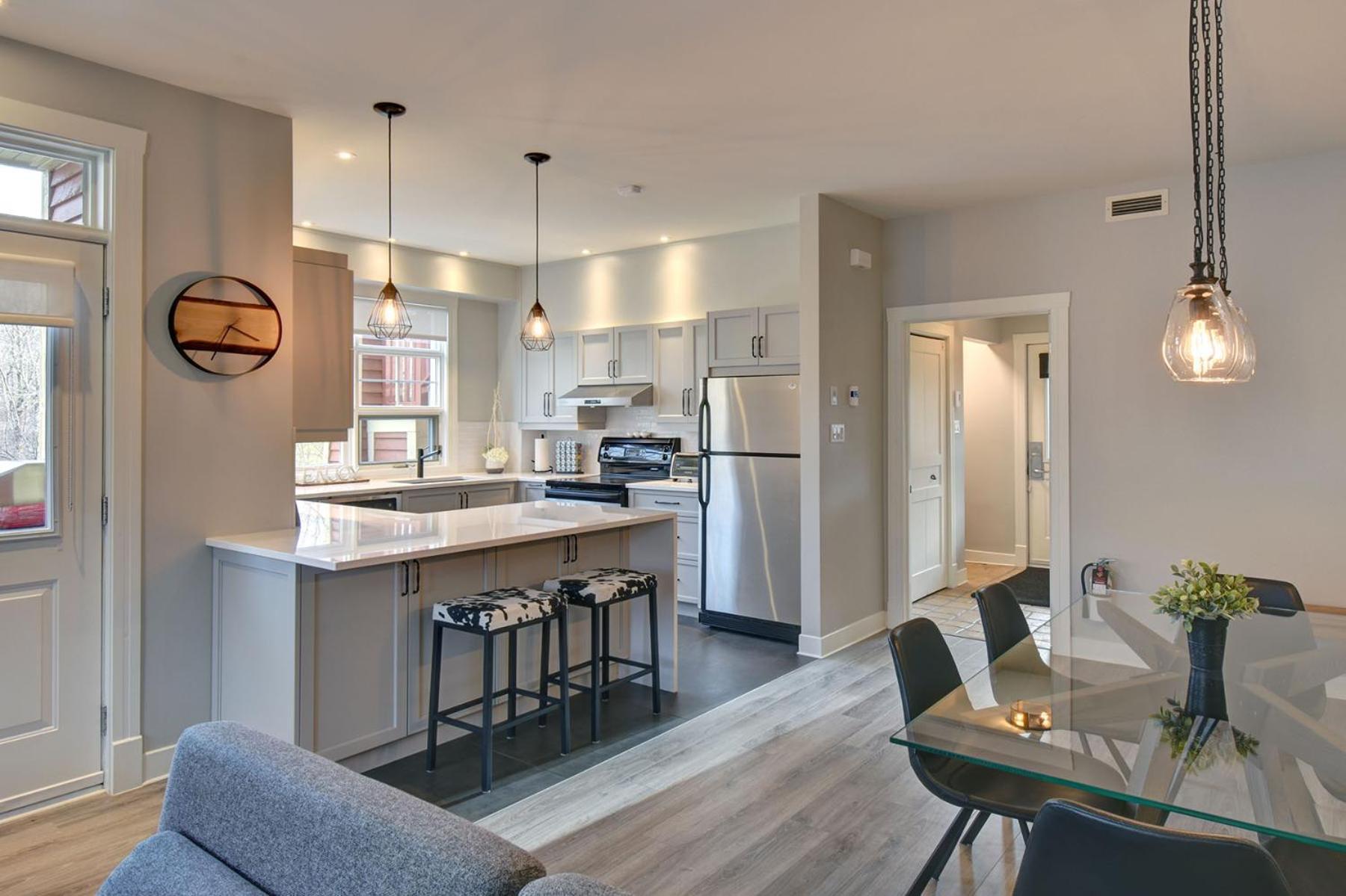 Tremblant Prestige - Les Eaux 207-2 Apartment มงต์-ทร็องบล็องต์ ภายนอก รูปภาพ