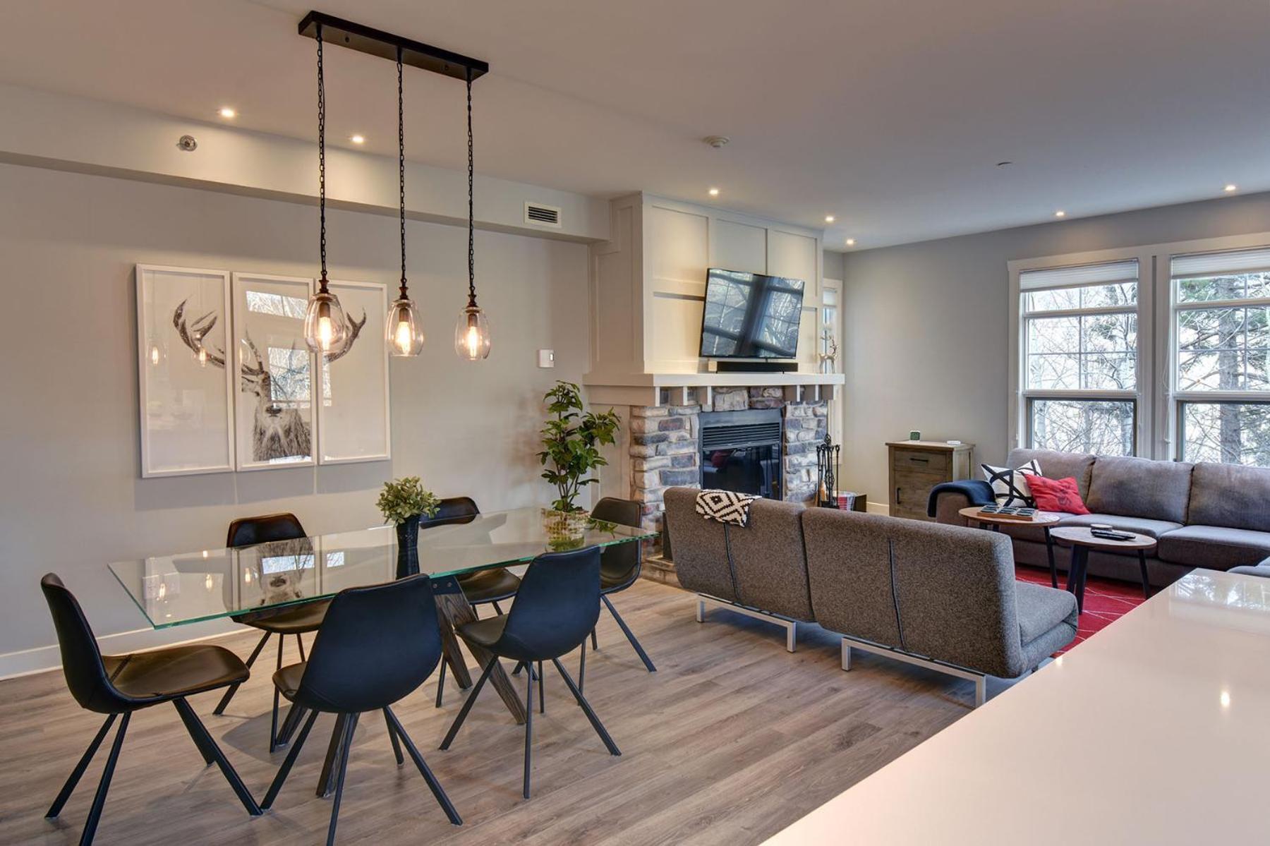 Tremblant Prestige - Les Eaux 207-2 Apartment มงต์-ทร็องบล็องต์ ภายนอก รูปภาพ