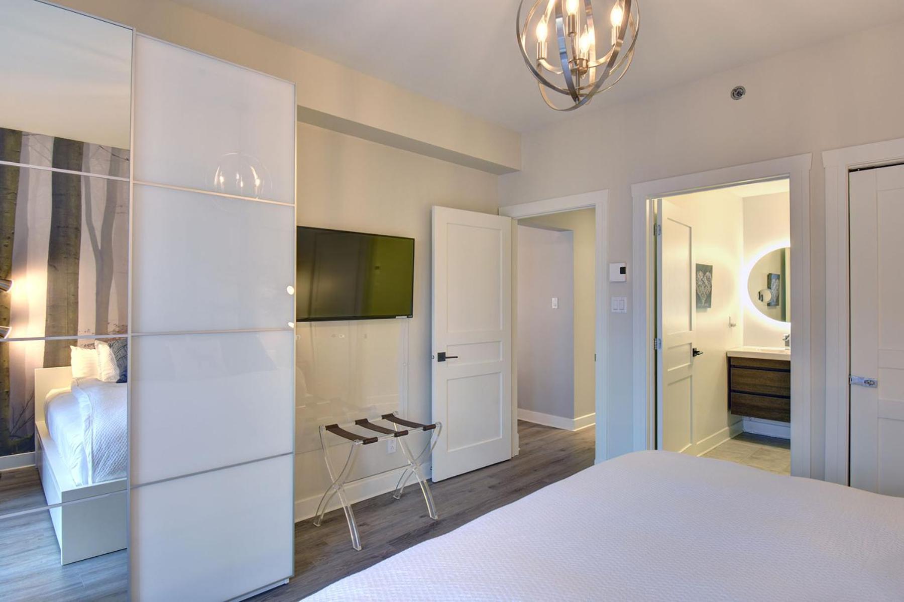 Tremblant Prestige - Les Eaux 207-2 Apartment มงต์-ทร็องบล็องต์ ภายนอก รูปภาพ